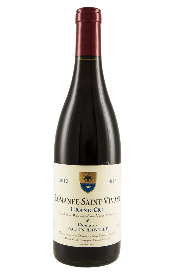 Romanee St Vivant Follin Arbelet 2012 Romanee St Vivant Follin Arbelet 2012
