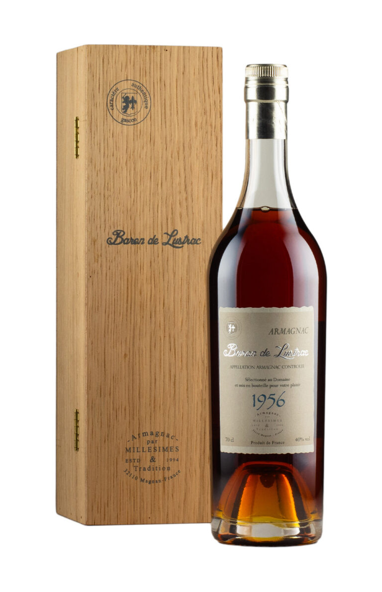Baron de Lustrac Vintage Armagnac 1956 Baron de Lustrac Vintage Armagnac 1956