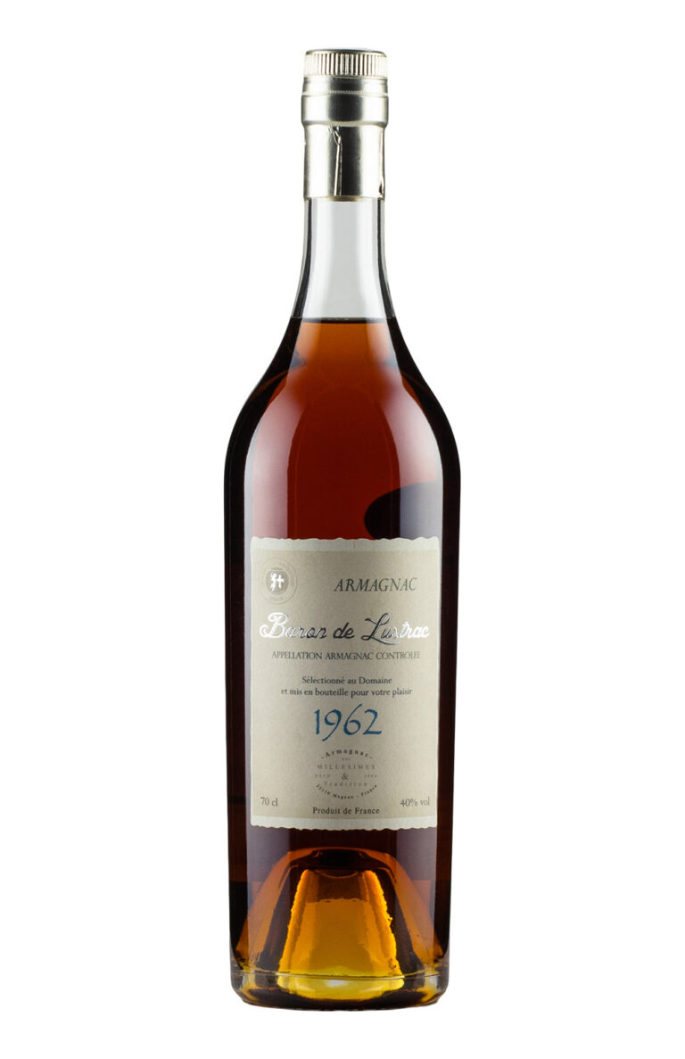 Baron de Lustrac Vintage Armagnac 1962 Baron de Lustrac Vintage Armagnac 1962