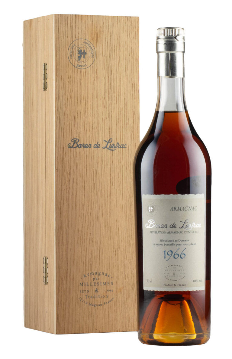 Baron de Lustrac Vintage Armagnac 1966 Baron de Lustrac Vintage Armagnac 1966