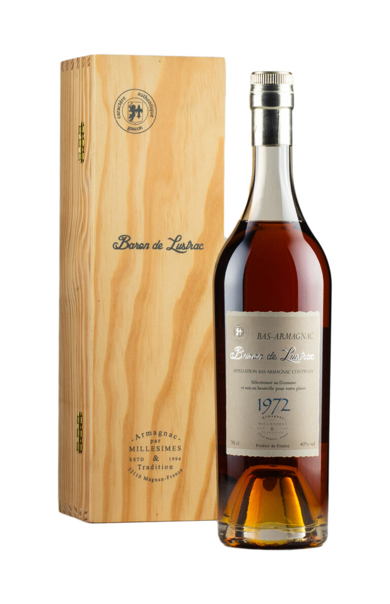 Baron de Lustrac Vintage Armagnac 1972 Baron de Lustrac Vintage Armagnac 1972