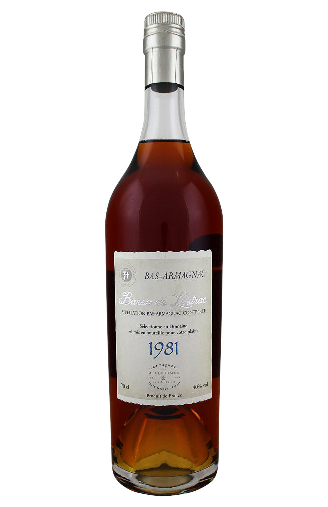 Baron de Lustrac Vintage Armagnac 1981 Baron de Lustrac Vintage Armagnac 1981