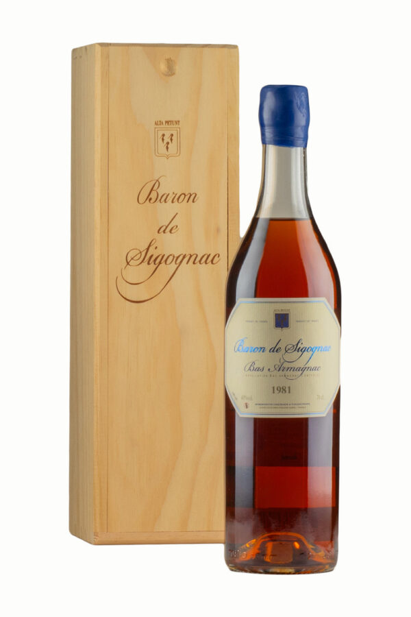 Baron de Sigognac Vintage Armagnac 1981 Baron de Sigognac Vintage Armagnac 1981