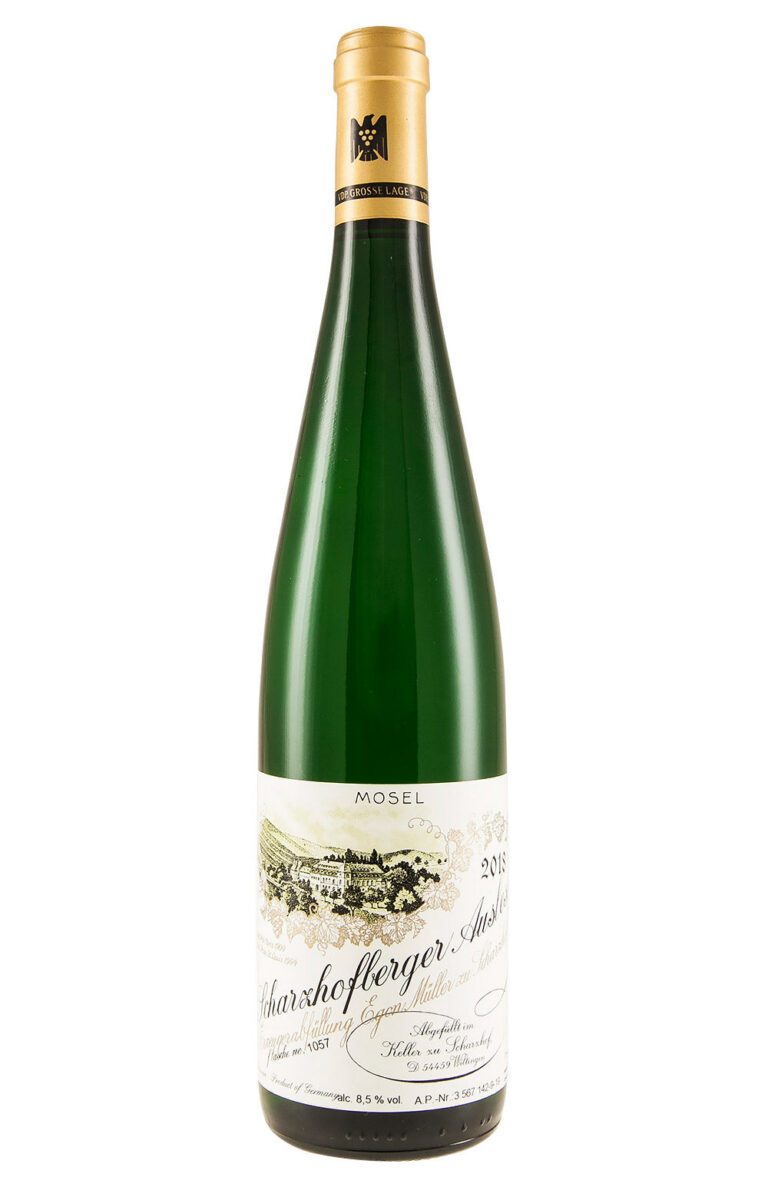 Egon Muller Scharzhofberger Riesling Auslese Goldkapsel 2018 Egon Muller Scharzhofberger Riesling Auslese Goldkapsel 2018