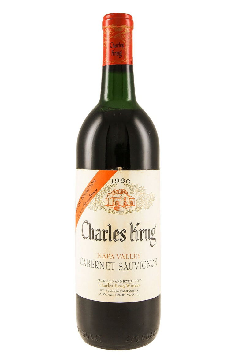 Charles Krug Vintage Selection Cabernet Sauvignon 1966