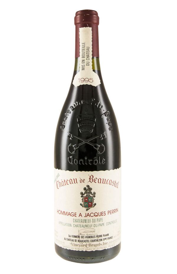 Chateauneuf du Pape Hommage a Jacques Perrin Beaucastel 1995 Chateauneuf du Pape Hommage a Jacques Perrin Beaucastel 1995
