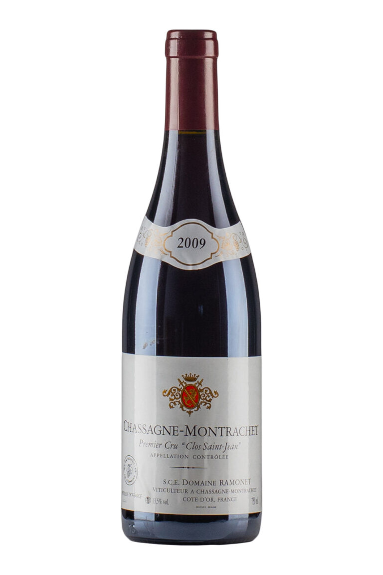Chassagne Montrachet Rouge Clos Saint Jean Ramonet 2009