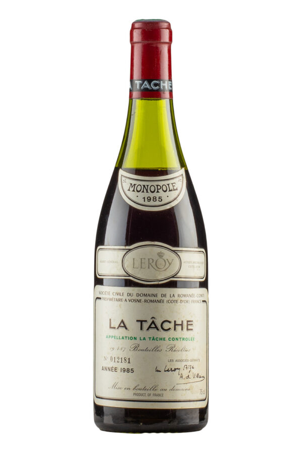 La Tache DRC 1985 La Tache DRC 1985