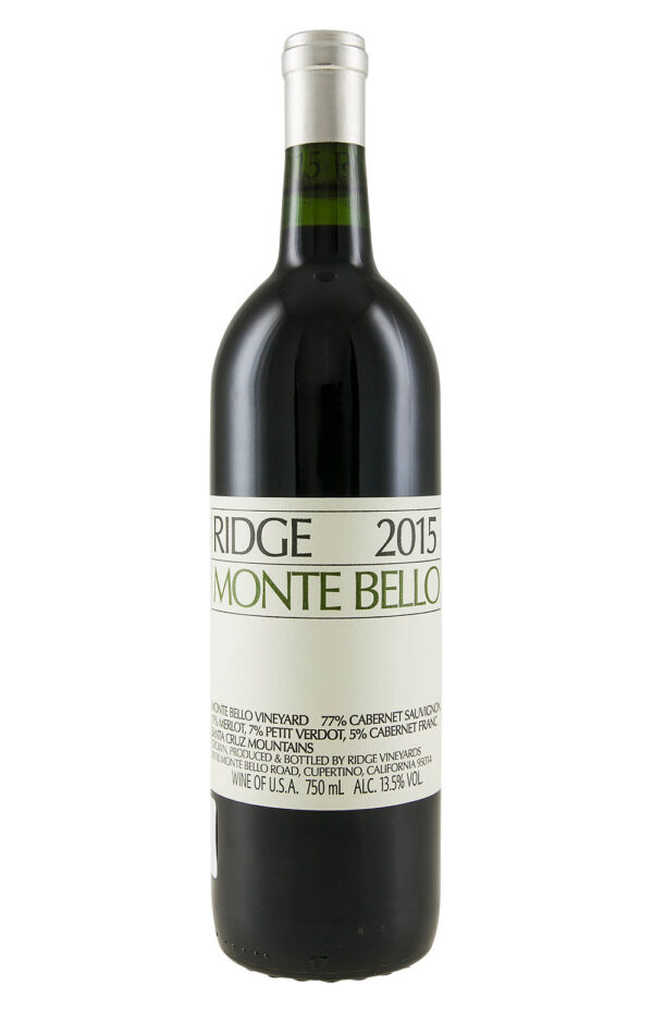 Ridge Monte Bello Cabernet Sauvignon 2015