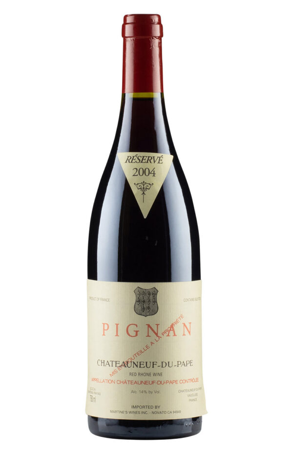Chateauneuf du Pape Pignan 2004 Chateauneuf du Pape Pignan 2004