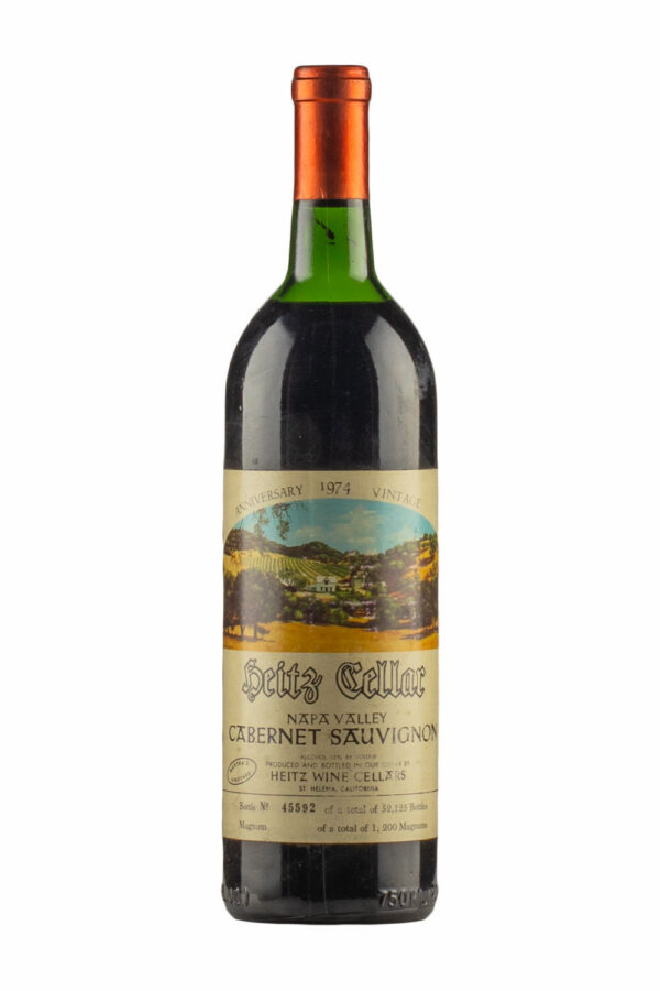 Heitz Martha`s Vineyard Cabernet Sauvignon 1974 Heitz Martha`s Vineyard Cabernet Sauvignon 1974