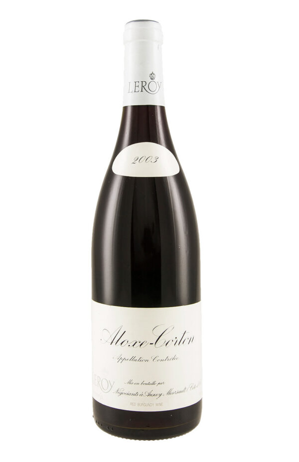 Aloxe Corton Maison Leroy 2003 Aloxe Corton Maison Leroy 2003