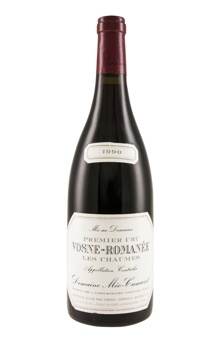 Vosne Romanee Les Chaumes Meo Camuzet 1990 Vosne Romanee Les Chaumes Meo Camuzet 1990