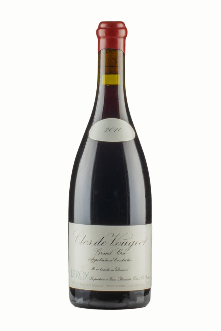 Clos de Vougeot Domaine Leroy 2010 Clos de Vougeot Domaine Leroy 2010