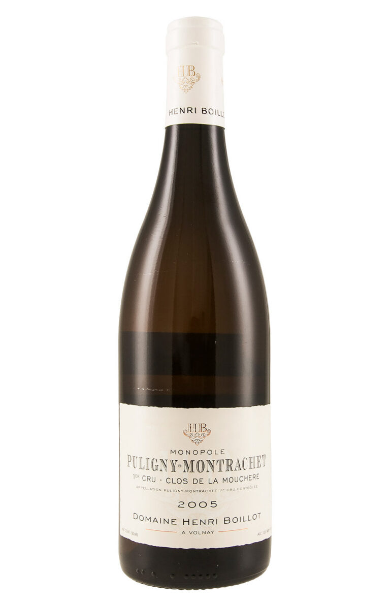 Puligny Montrachet Clos de la Mouchere Henri Boillot 2005 Puligny Montrachet Clos de la Mouchere Henri Boillot 2005