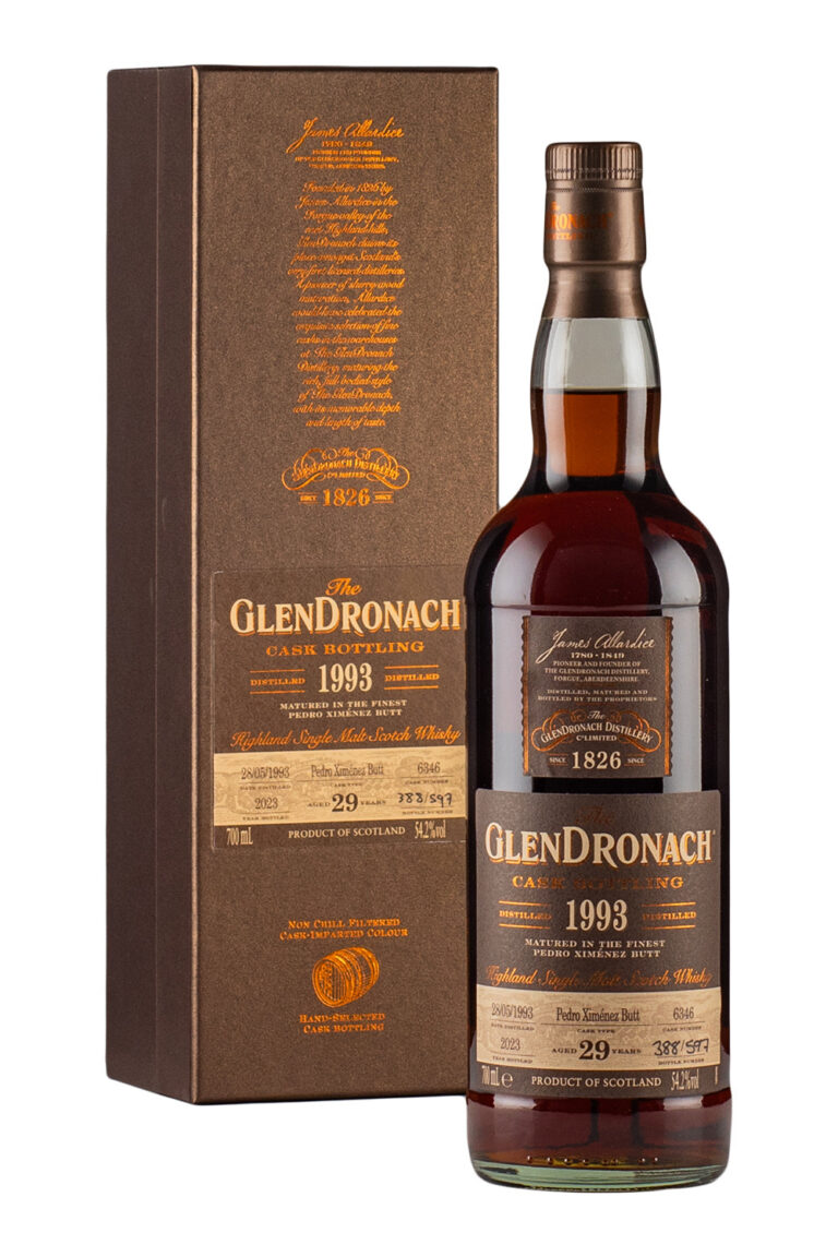 Glendronach 29 Year Old Single PX Cask 6346 1993 Glendronach 29 Year Old Single PX Cask 6346 1993