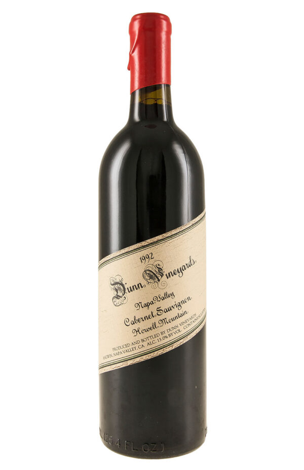 Dunn Vineyards Howell Mountain Cabernet Sauvignon 1992 Dunn Vineyards Howell Mountain Cabernet Sauvignon 1992