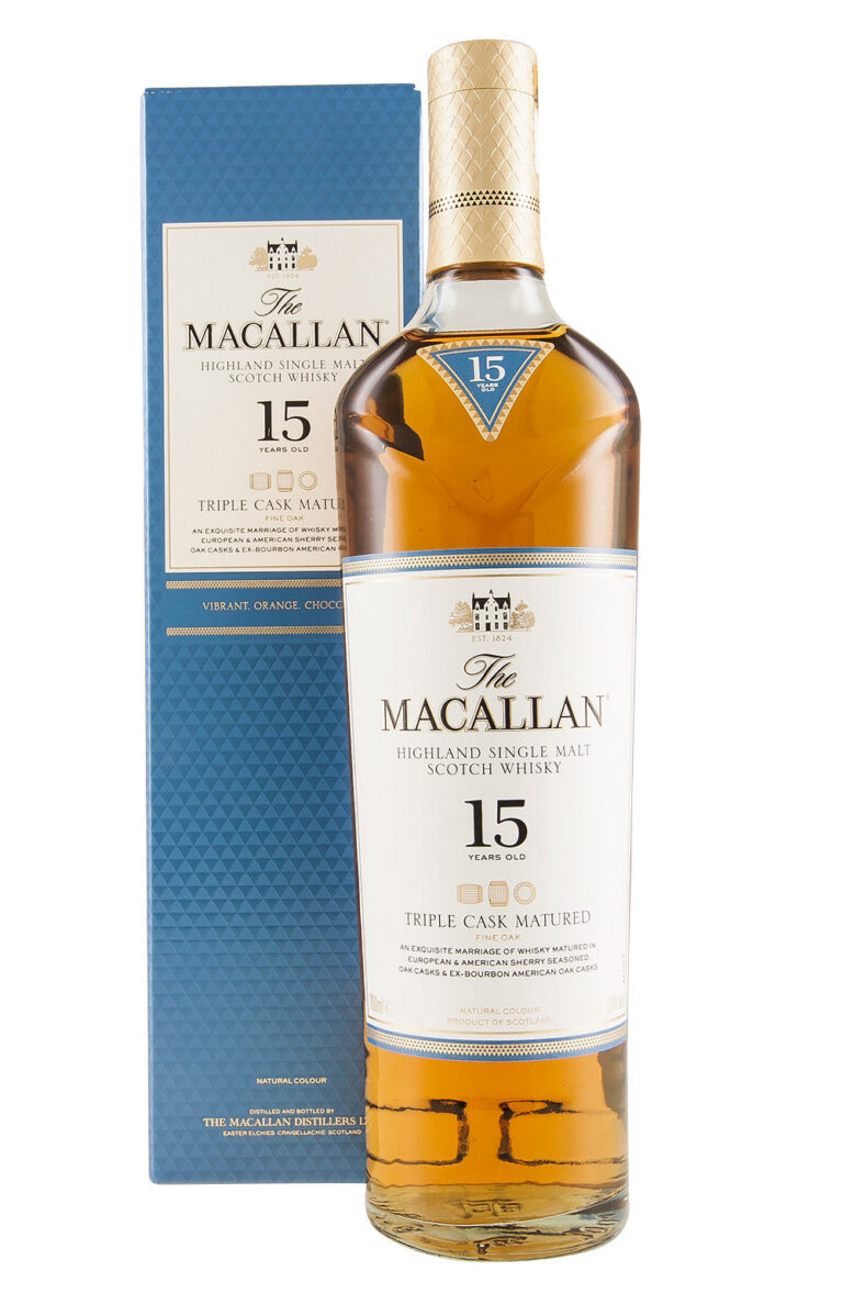 Macallan 15 Year Old Triple Cask