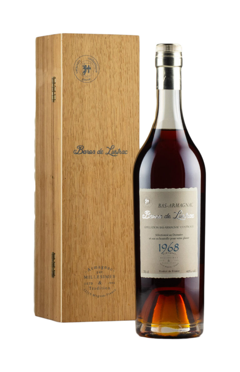 Baron de Lustrac Vintage Armagnac 1968 Baron de Lustrac Vintage Armagnac 1968