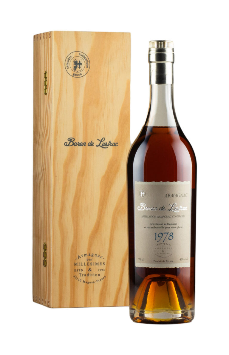 Baron de Lustrac Vintage Armagnac 1978 Baron de Lustrac Vintage Armagnac 1978