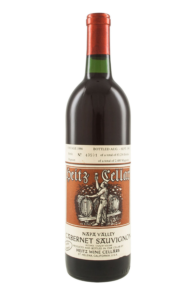 Heitz Martha`s Vineyard Cabernet Sauvignon 1986 Heitz Martha`s Vineyard Cabernet Sauvignon 1986