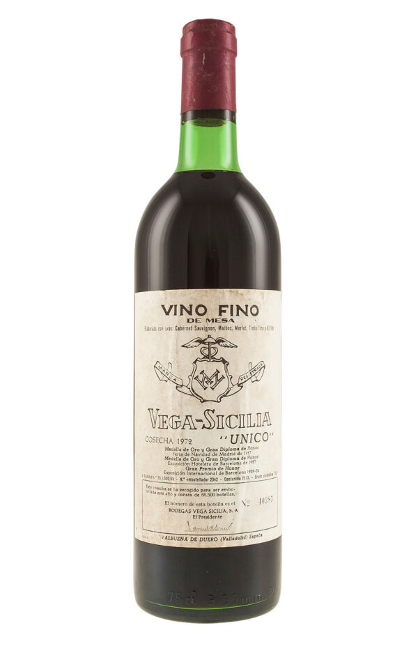 Vega Sicilia Unico 1972 Vega Sicilia Unico 1972