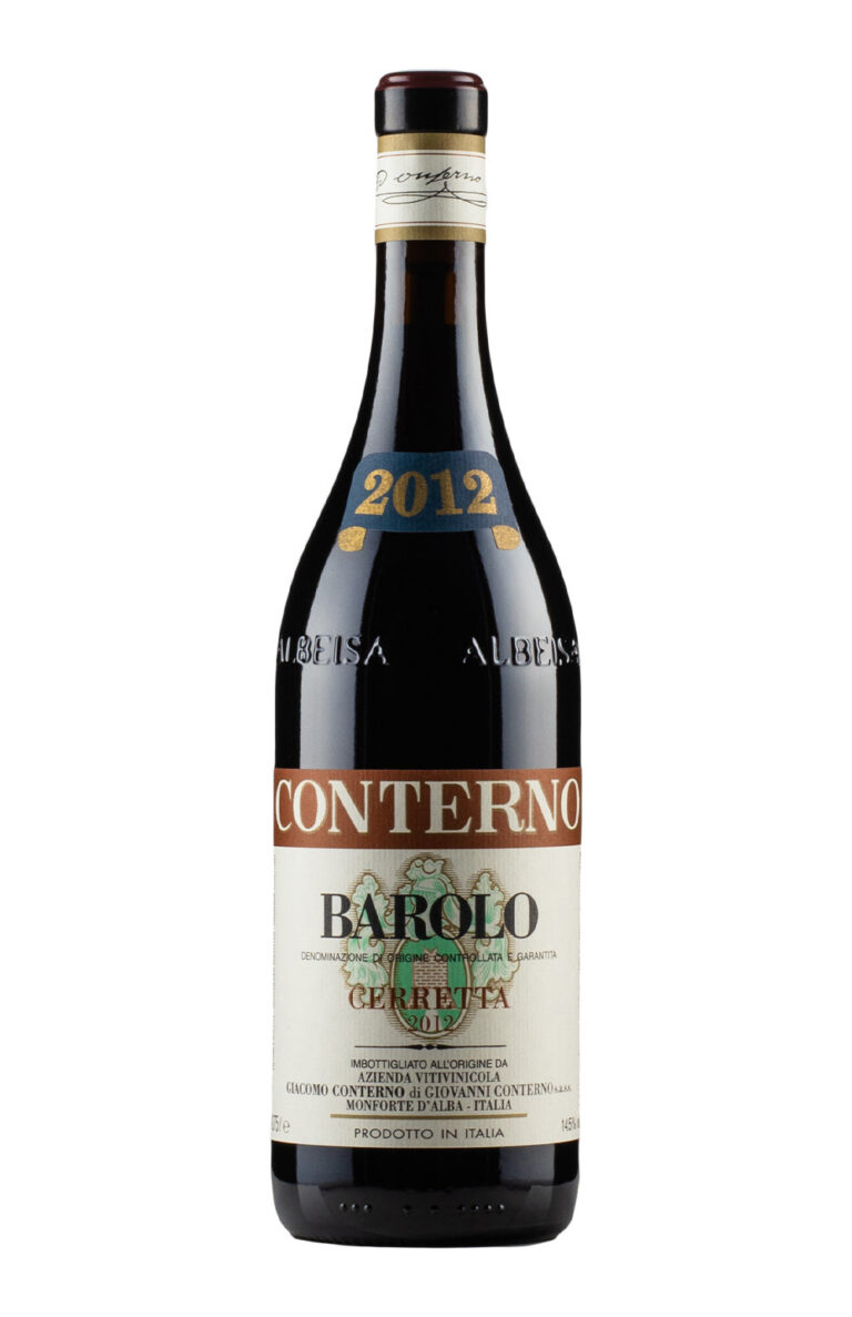Barolo Cerretta Giacomo Conterno 2012 Barolo Cerretta Giacomo Conterno 2012