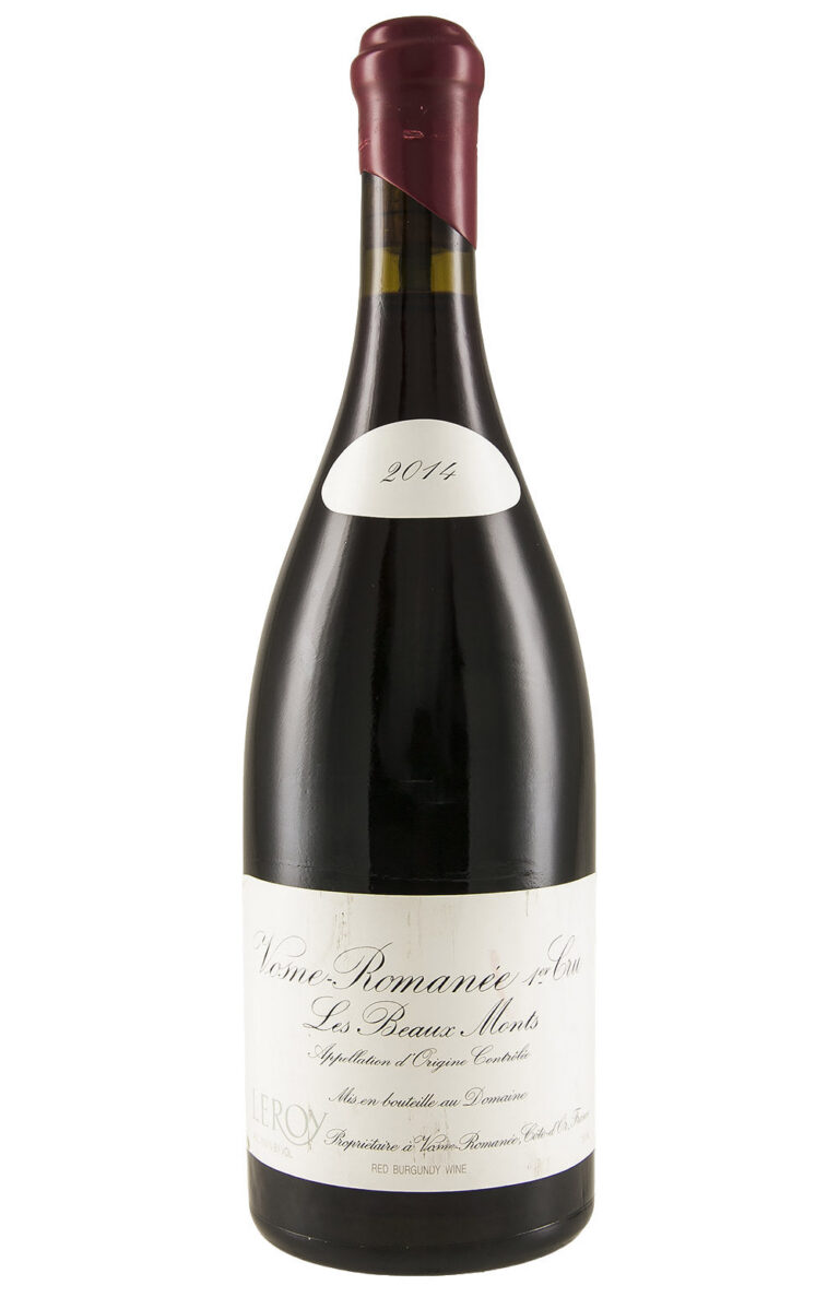 Vosne Romanee Les Beaux Monts Domaine Leroy 2014 Vosne Romanee Les Beaux Monts Domaine Leroy 2014