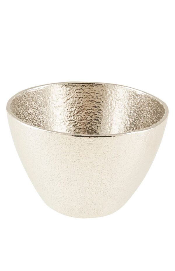 Silver Tin Sake Cup Silver Tin Sake Cup