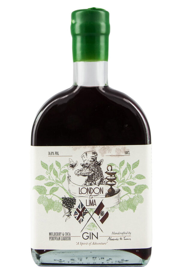 London to Lima Mulberry & Coca Gin London to Lima Mulberry & Coca Gin