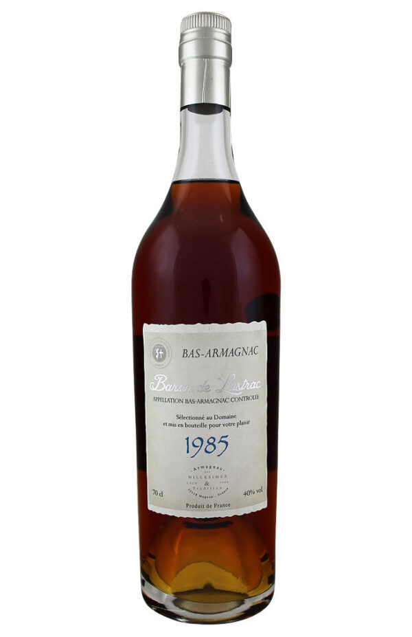 Baron de Lustrac Vintage Armagnac 1985 Baron de Lustrac Vintage Armagnac 1985
