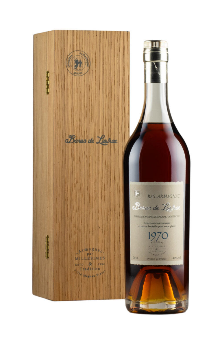 Baron de Lustrac Vintage Armagnac 1970 Baron de Lustrac Vintage Armagnac 1970