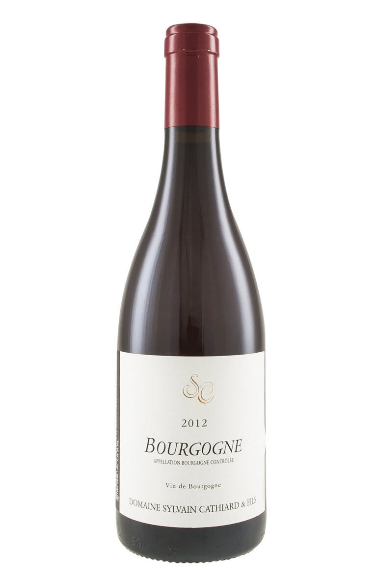 Bourgogne Rouge Sylvain Cathiard 2012 Bourgogne Rouge Sylvain Cathiard 2012