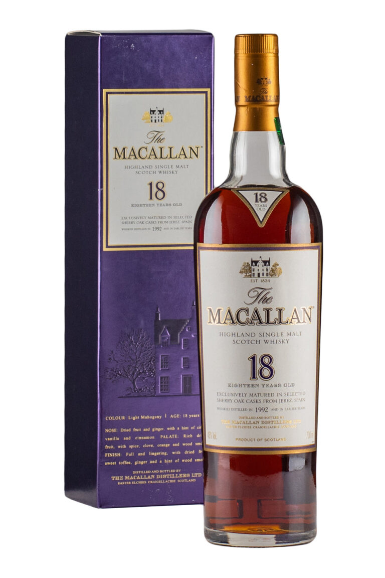 Macallan 18 Year Old Sherry Oak 1992 Macallan 18 Year Old Sherry Oak 1992