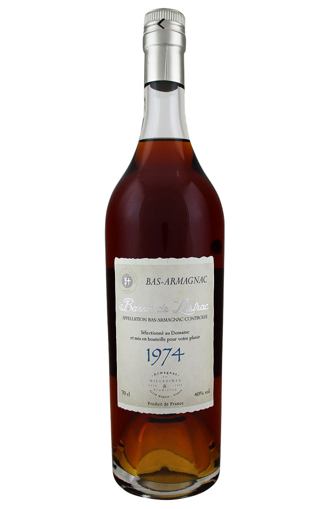 Baron de Lustrac Vintage Armagnac 1974 Baron de Lustrac Vintage Armagnac 1974