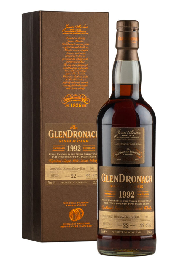 Glendronach 22 Year Old Cask 199 Batch 10 1992 Glendronach 22 Year Old Cask 199 Batch 10 1992