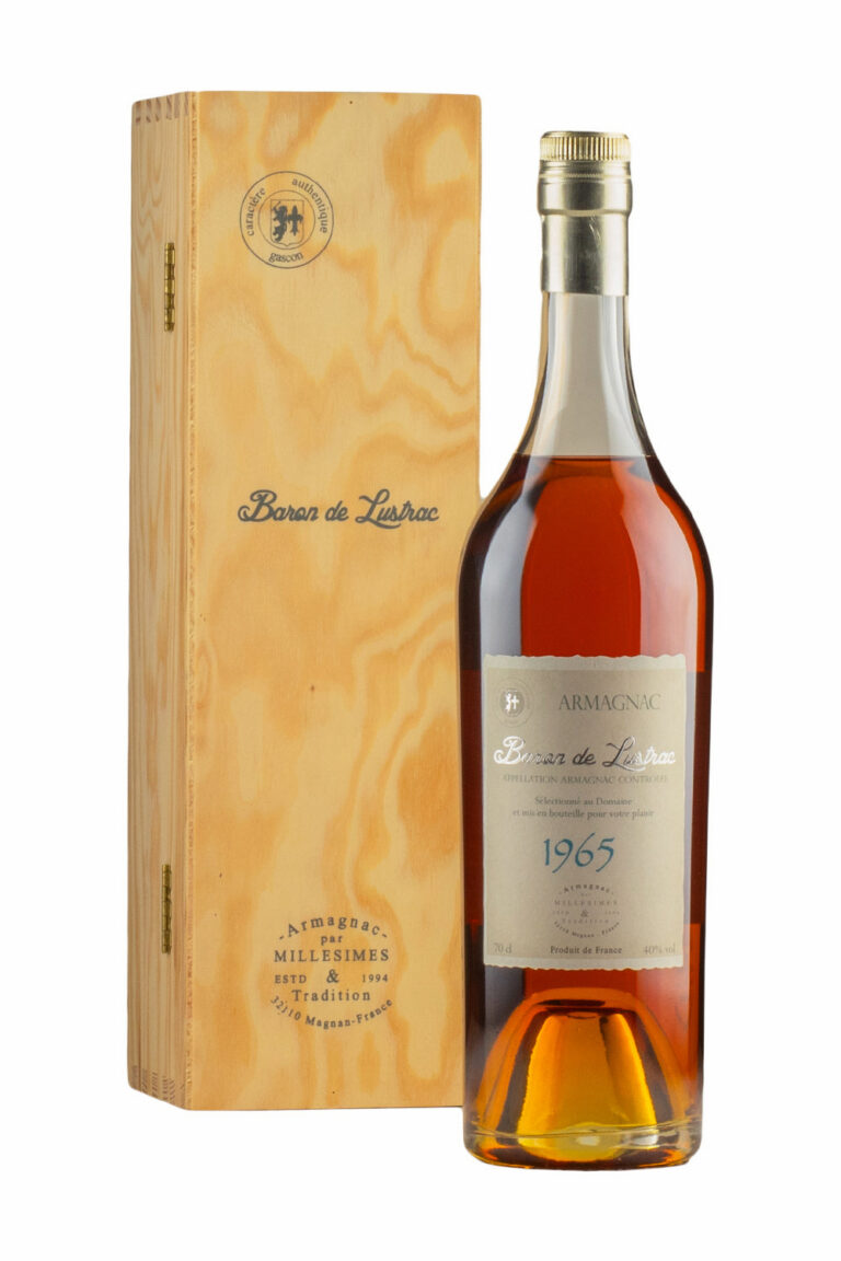 Baron de Lustrac Vintage Armagnac 1965 Baron de Lustrac Vintage Armagnac 1965