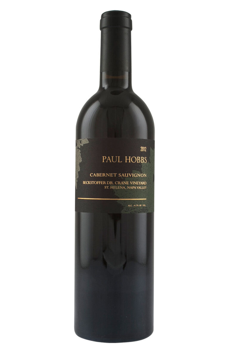 Paul Hobbs Beckstoffer Dr Crane Vineyard Cabernet Sauvignon 2012 Paul Hobbs Beckstoffer Dr Crane Vineyard Cabernet Sauvignon 2012