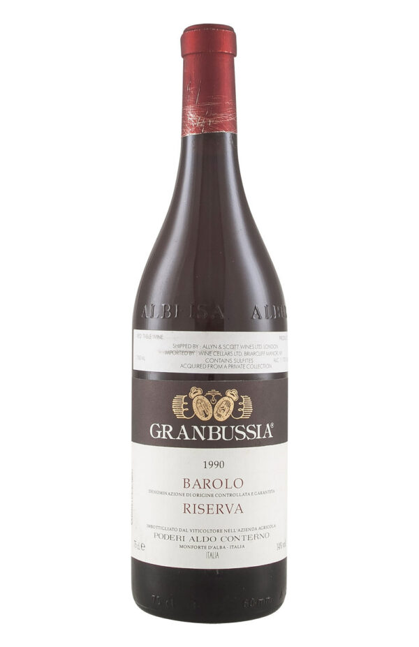 Barolo Granbussia Riserva Aldo Conterno 1990