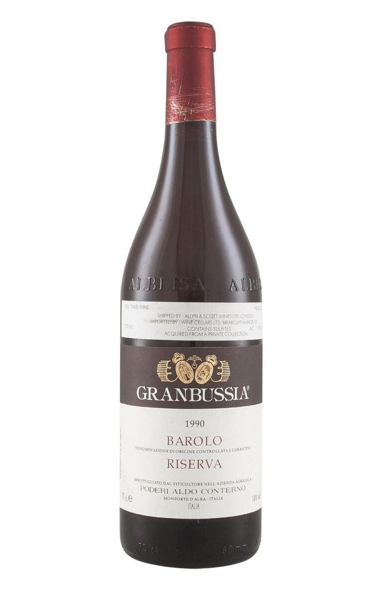 Barolo Granbussia Riserva Aldo Conterno 1990 Barolo Granbussia Riserva Aldo Conterno 1990