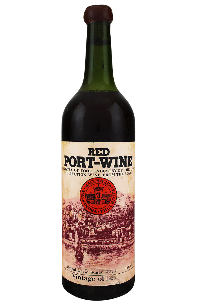 Massandra Red Port 1959 Massandra Red Port 1959