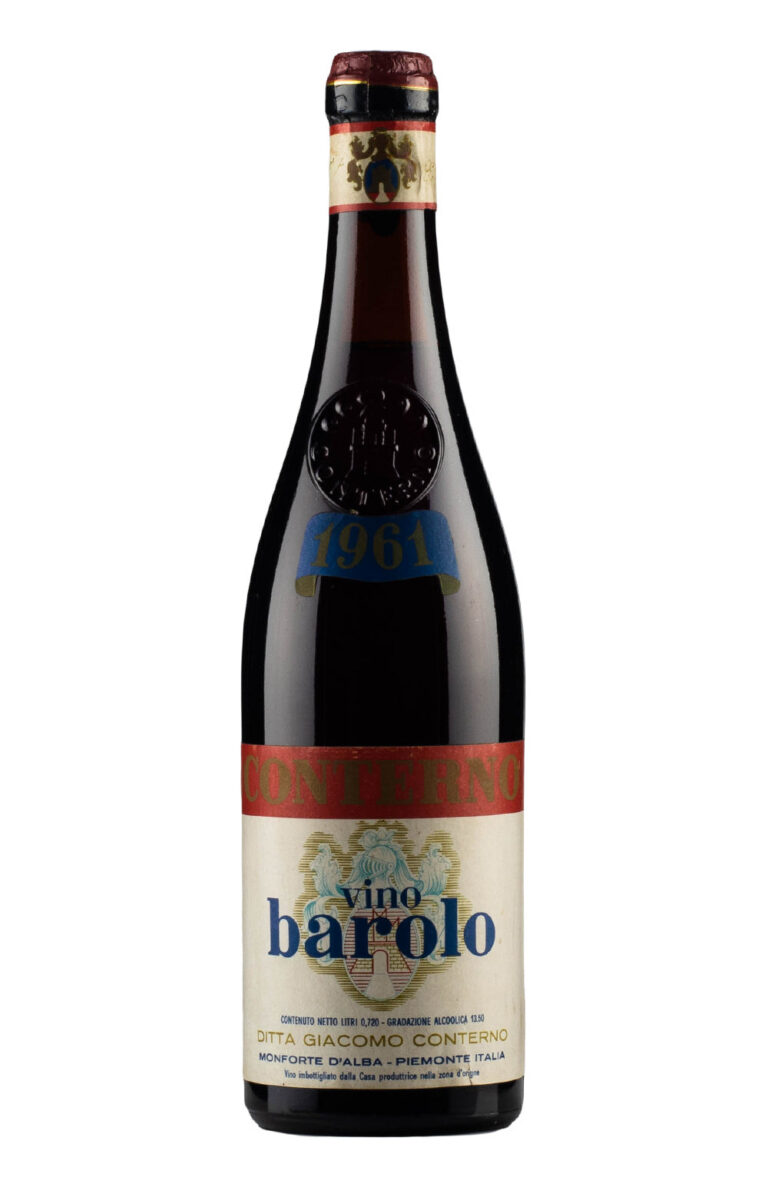 Barolo Giacomo Conterno 1961 Barolo Giacomo Conterno 1961