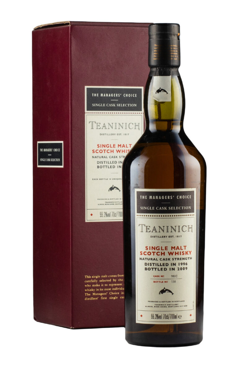 Teaninich 12 Year Old Manager`s Choice 1996 Teaninich 12 Year Old Manager`s Choice 1996
