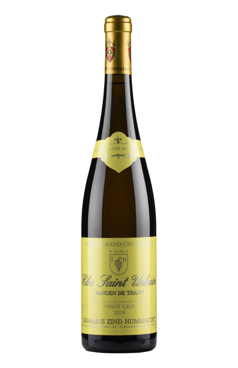 Clos St Urbain Rangen de Thann Pinot Gris Zind Humbrecht 2018 Clos St Urbain Rangen de Thann Pinot Gris Zind Humbrecht 2018