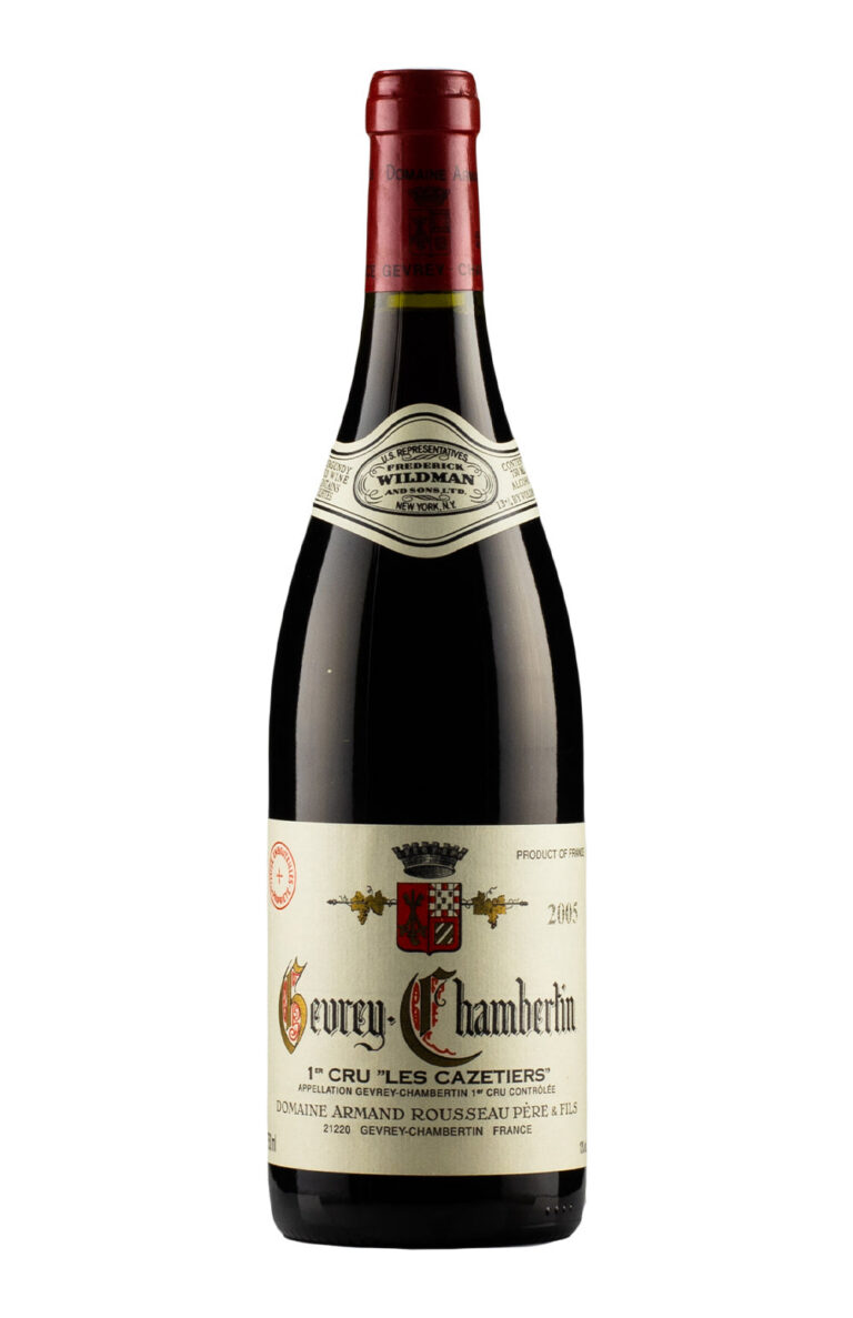 Gevrey Chambertin Les Cazetiers Armand Rousseau 2005 Gevrey Chambertin Les Cazetiers Armand Rousseau 2005