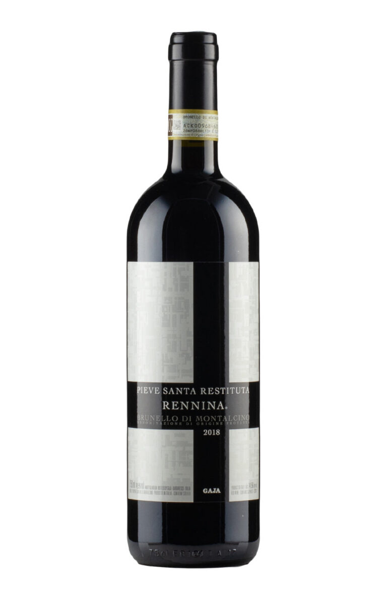 Brunello di Montalcino Rennina Gaja Pieve Santa Restituta 2018