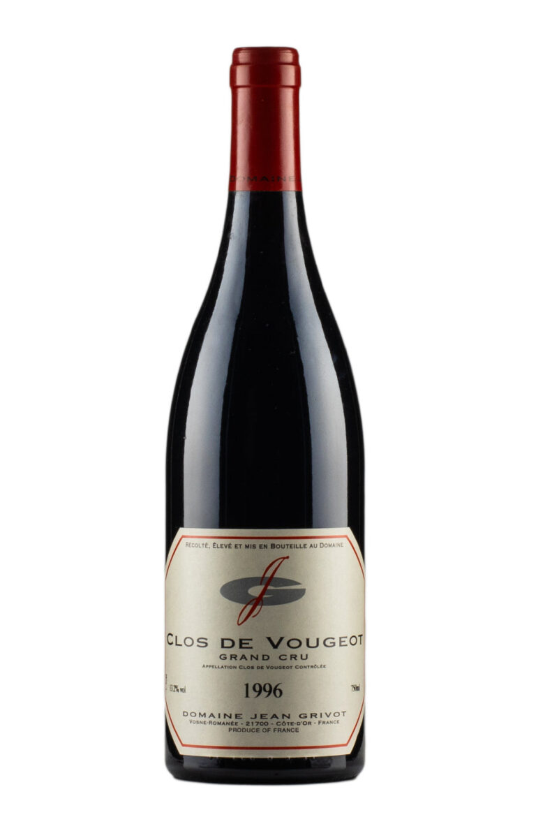 Clos de Vougeot Jean Grivot 1996 Clos de Vougeot Jean Grivot 1996