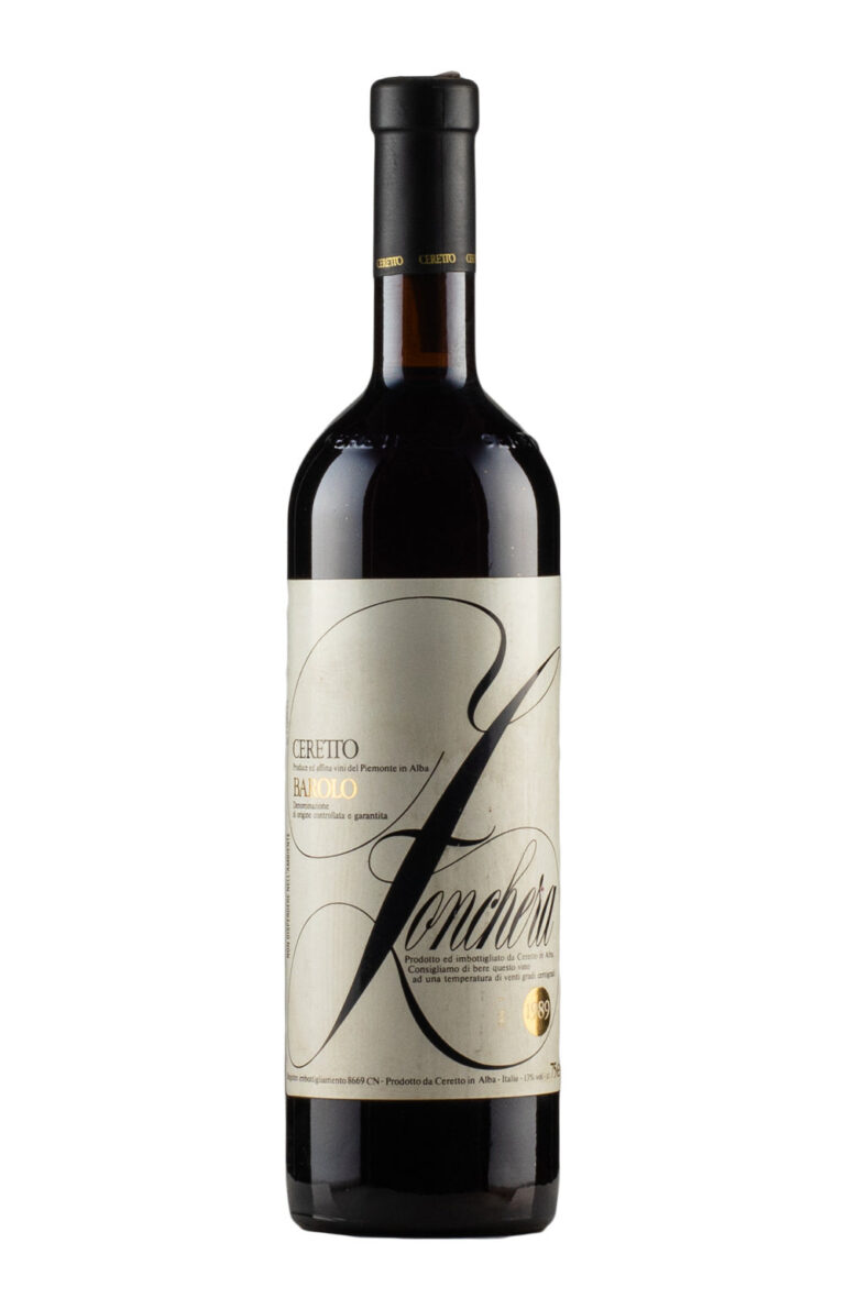 Barolo Zonchera Ceretto 1989 Barolo Zonchera Ceretto 1989