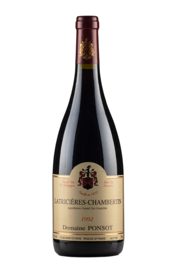 Latricieres Chambertin Domaine Ponsot 1992 Latricieres Chambertin Domaine Ponsot 1992
