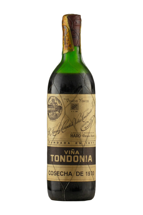 Vina Tondonia Rioja Reserva Tinto Lopez de Heredia 1970 Vina Tondonia Rioja Reserva Tinto Lopez de Heredia 1970